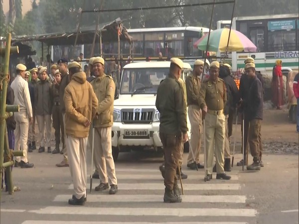 Assam police | heavy security | Khanapara | Guwahati | Rahul Gandhi | Bharat Jodo Nyay Yatra | Assam Chief Minister Himanta Biswa Sarma | SHRESHTH BHARAT |