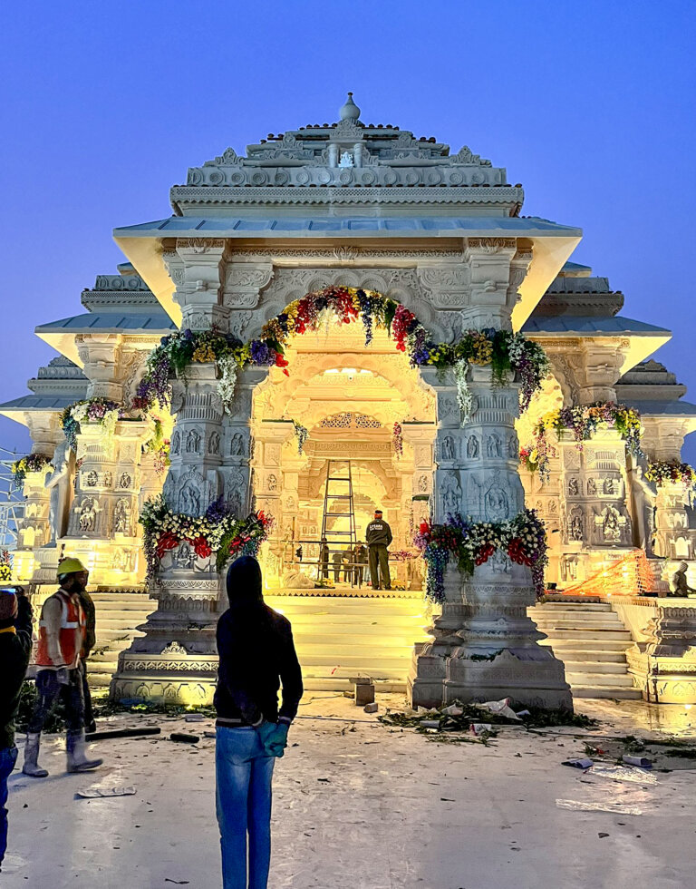 Ayodhya | Rammandir | Pran Pratishtha ceremony | Ram Lalla | Prime Minister Narendra Modi | Uttar Pradesh Chief Minister Yogi Adityanath | shreshth bharat |