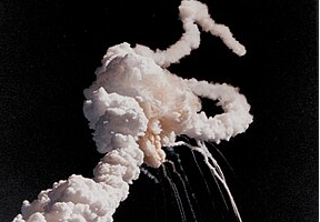 Explosion of the space shuttle Challenger| shreshth bharat