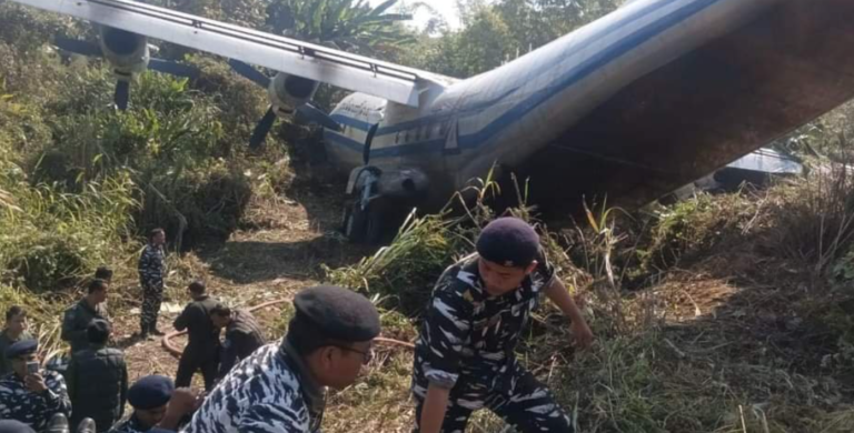 Burmese army plane crashes | SHRESTH BHARTAT