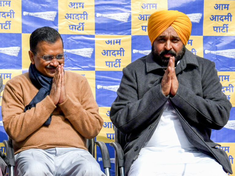 Chief Minister of Delhi Arvind Kejriwal | Bhagwant Mann Chief minister of Punjab | ayodhya | Ram mandir | Ram lala | shreshth bharat |