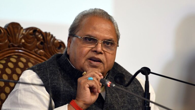 Jammu and Kashmir Governor Satyapal Malik