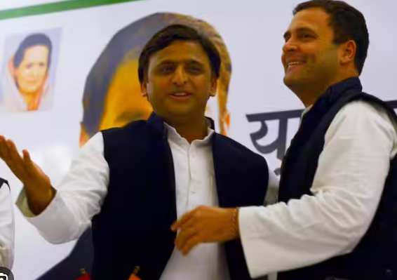 AKHILESH YADAV | RAHUL GANDHI | SAMAJ VADI PARTY | CONGRES | INDIA | ALLIANCE | SHRESHTH BHARAT