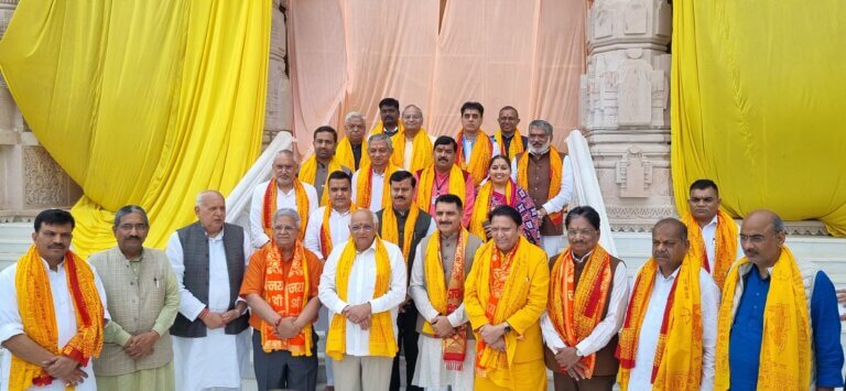 gujarat cm Bhupendrabhai Patel | cabinet | ayodhya | rammandir | shreshth bharat |