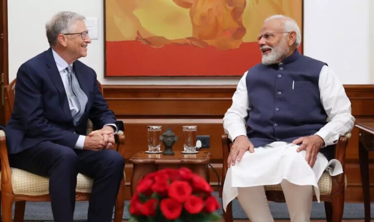 PM Modi | Bill Gates |Discussion | shreshth bharat