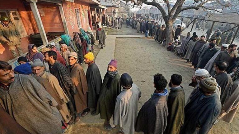 Jammu-kashmir | VOTING | LOKSABHA ELECTION 2024 | PAKISTAN | SHRESHTH BHARAT