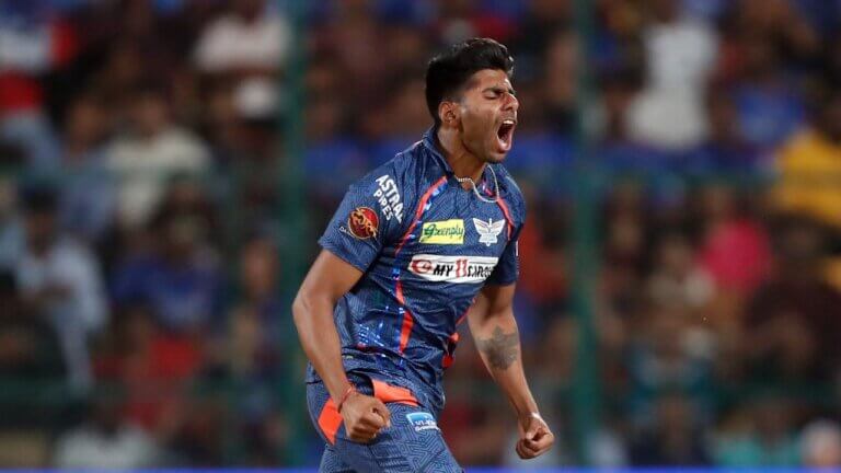 mayank yadav against rcb