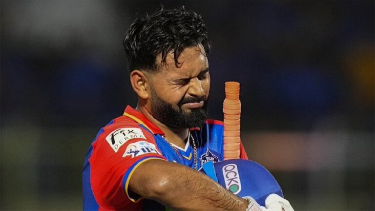 ipl 2024 delhi capitals receive major Big blow Rishabh Pant suspended for one match