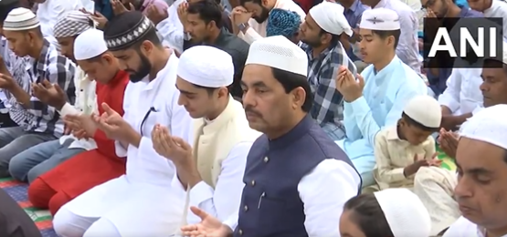 Syed Shahnawaz Hussain | bjp leader | eid | eid al fitr | shreshth bharat