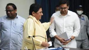 bsp supremo Mayawati akash anand