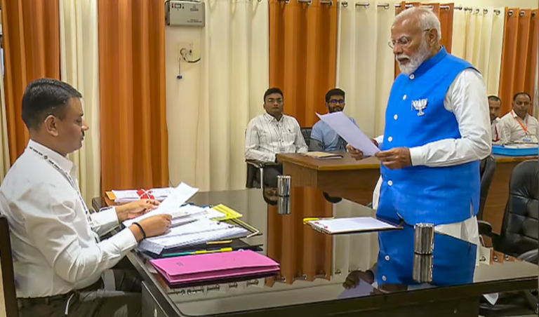 PM Modi Files Nomination Papers