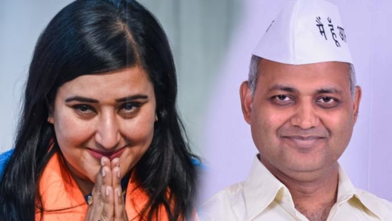 Somnath Bharti | Bansuri Swaraj | loksabha election 2024 | election 2024 | shreshth bharat