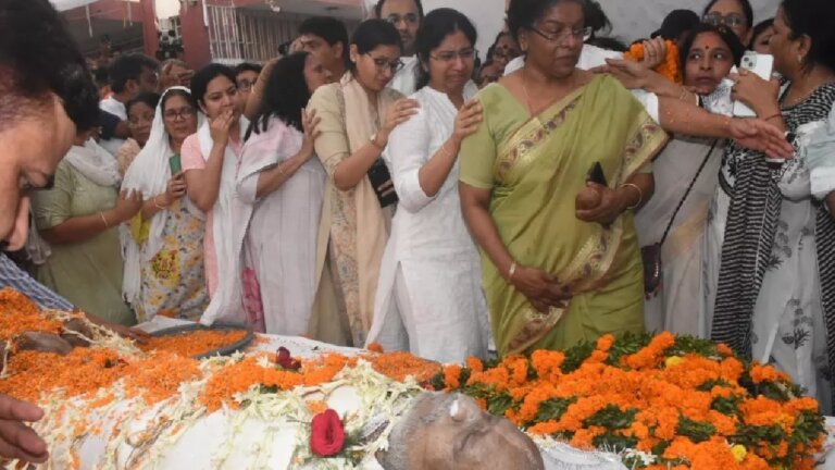 Sushil Modi Last Rites