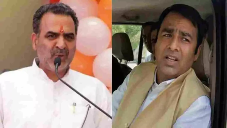 After losing elections in UP war of words started between Sangeet Som and Sanjeev Balyan