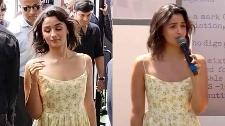 Alia Bhatt looks like a ray of sunshine in floral printed yellow midi dress worth Rs 17 875