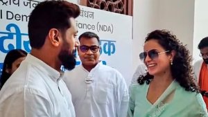 Chirag paswan Kangana ranaut