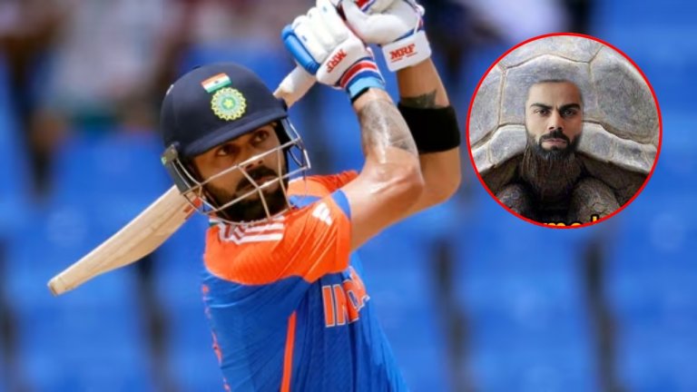 IND vs SA Virat Kohli Trolled for-slow-innings-against-south-africa watch social media user reaction