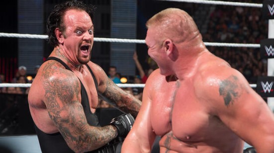 The Undertaker and Brock Lesnar