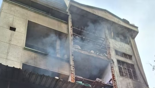 Factory Fire in Delhi