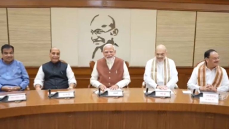 First meeting of Modi cabinet held know who got which department