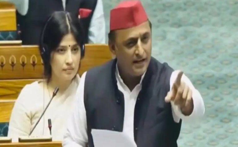 akhilesh yadav attacked-modi-government-in-lok sabha-said-they-unable-to-remove-who-defeated-them-in-up