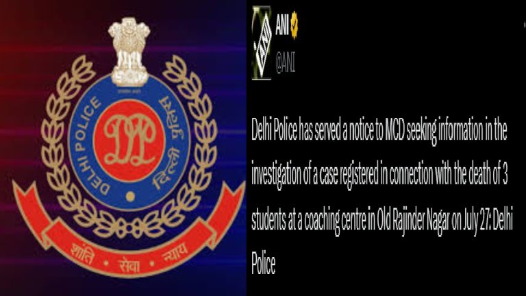 Delhi Police notice MCD