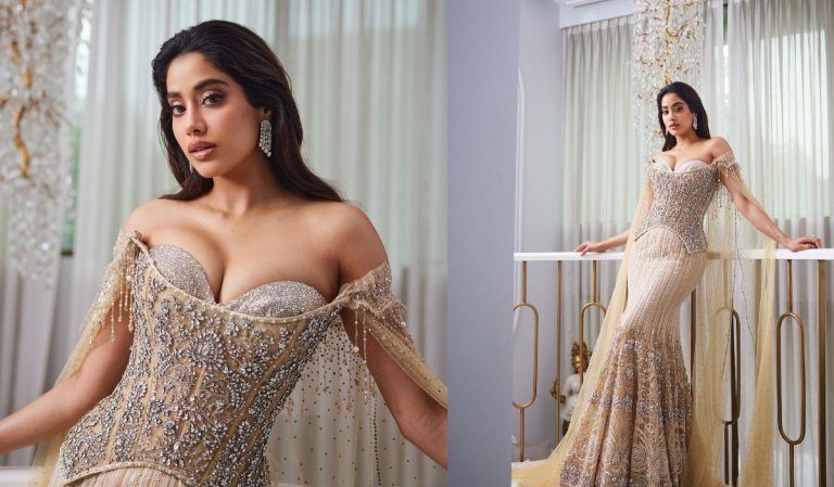 Ulajh Actress janhvi-kapoor-outfits-shine-at-anant-ambani-and-radhika-merchant-wedding watch