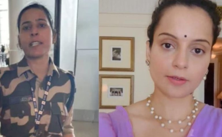 CISF woman soldier who slapped Kangana Ranaut transferred, know the whole matter