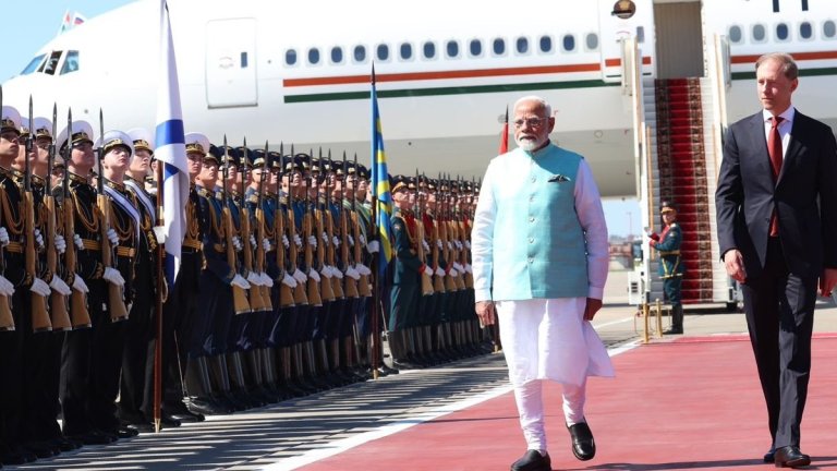 PM Modi Moscow Visit