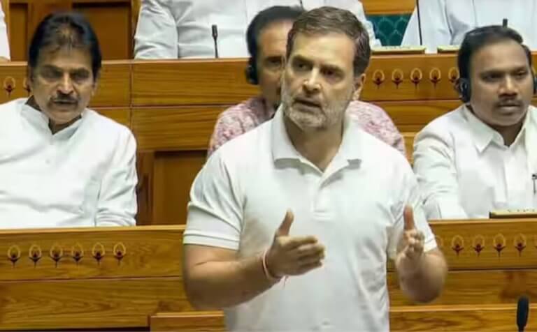 Rahul Gandhi in Parliament