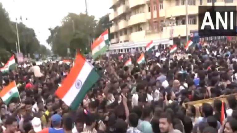 t20 world cup 2024 team india victory parade from wankhede stadium mumbai