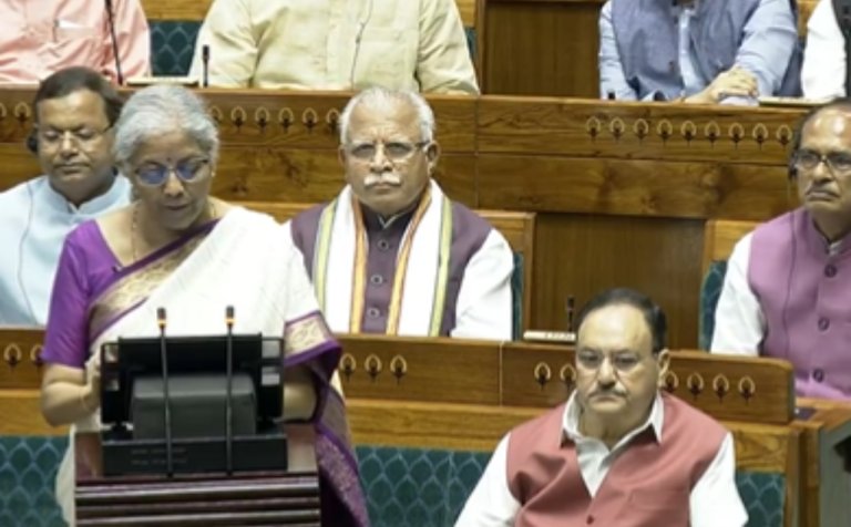 union-budget-2024 finance-minister-nirmala-sitharaman-speech-income-tax-slabs watch