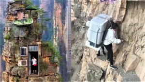 cliff village in china| shreshth bharat