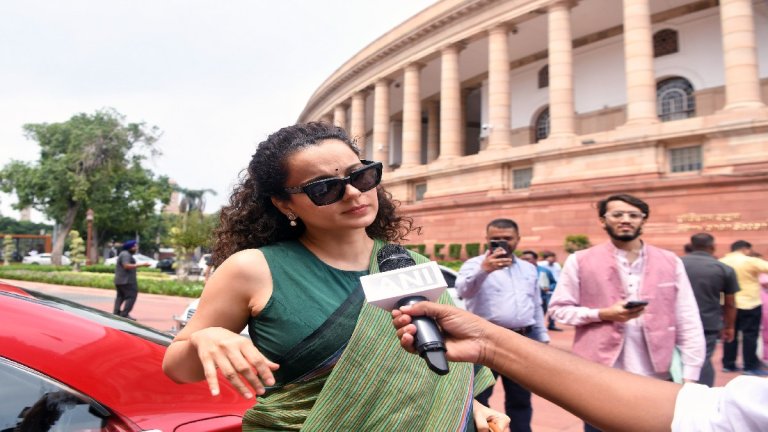 BJP MP Kangana Ranaut