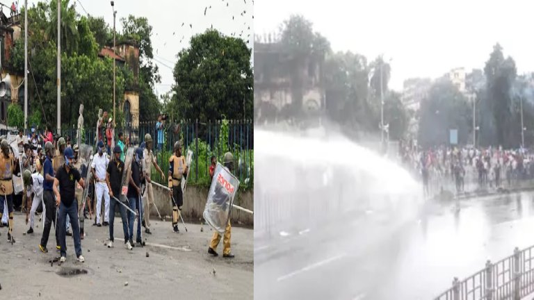 Protest on Mamata Government