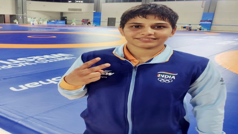 Wrestler Antim Panghal Paris Olympics 2024