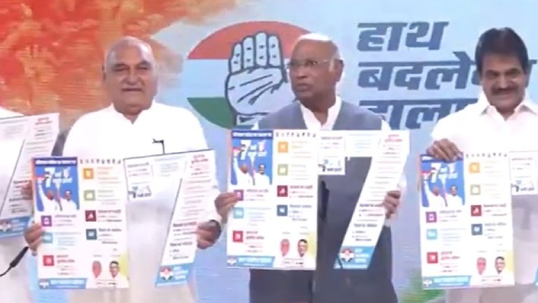 Congress Manifesto In Haryana