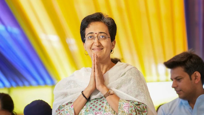 Delhi CM Atishi Marlena Oath | shreshth bharat