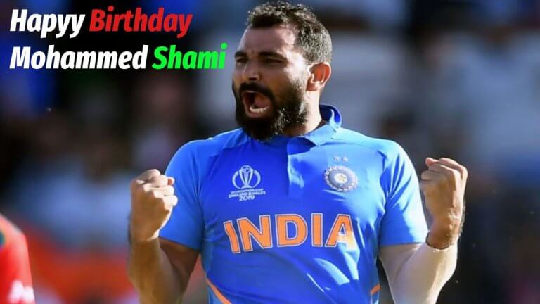 Hapyy Birthday Mohammed Shami