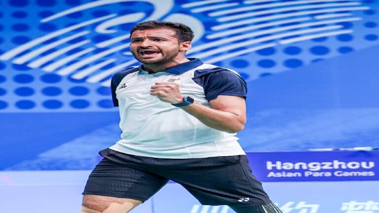 Nitesh Kumar Wins Gold Medal Badminton Paralympics 2024