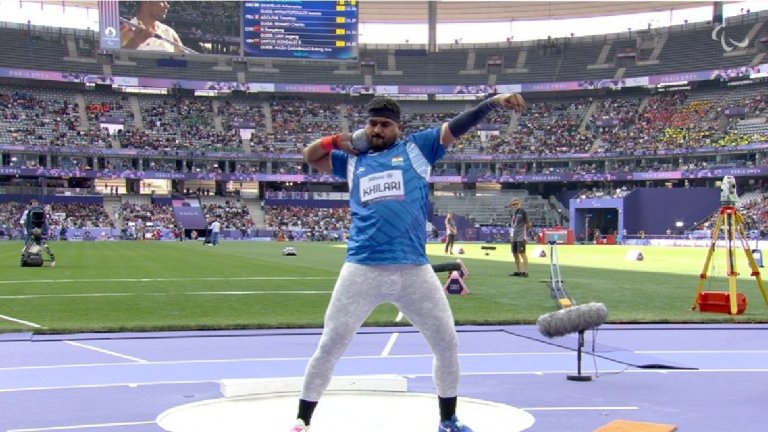 Sachin Khilari Win Silver Medal