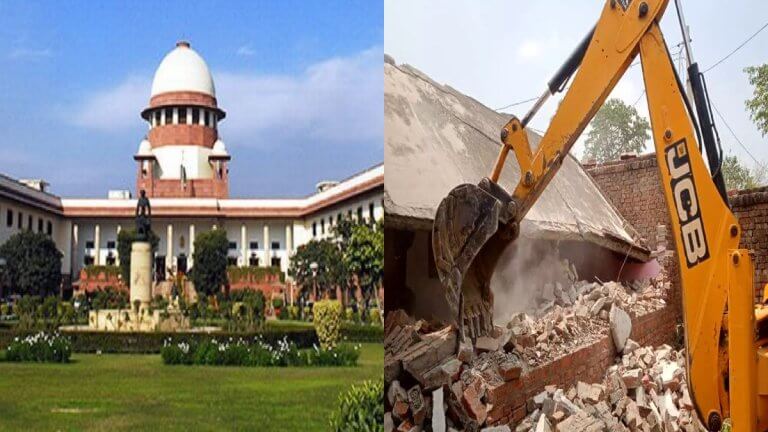 Supreme Court on bulldozer Action