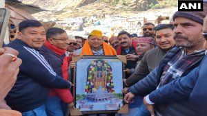 CM Dhami Reached Badrinath