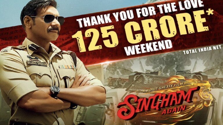 Singham Again Box Office Day 4