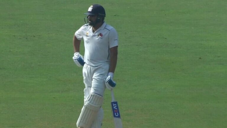 Rohit Sharma In Ranji Trophy