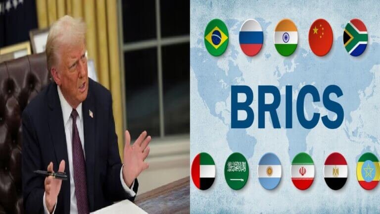 US President Donald Trump on BRICS