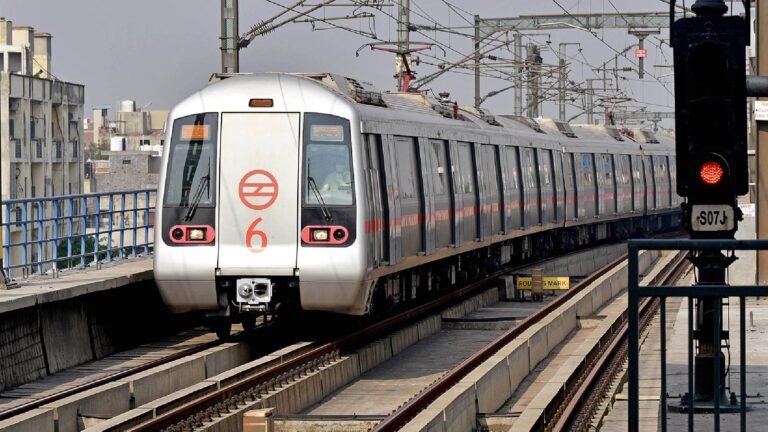 Delhi Metro Station opens