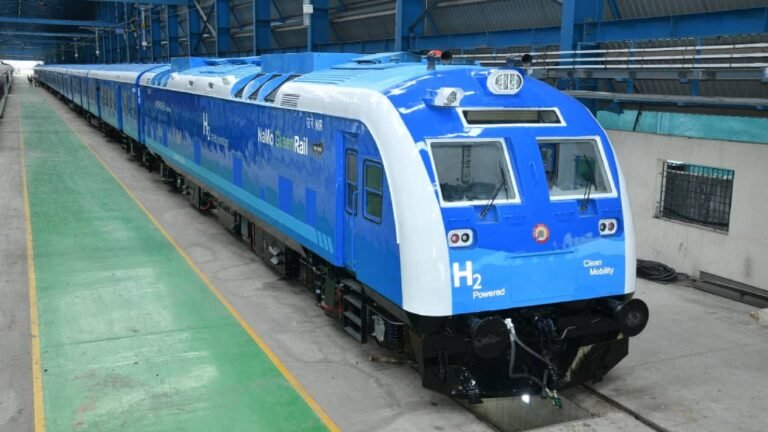 India's First Hydrogen Train