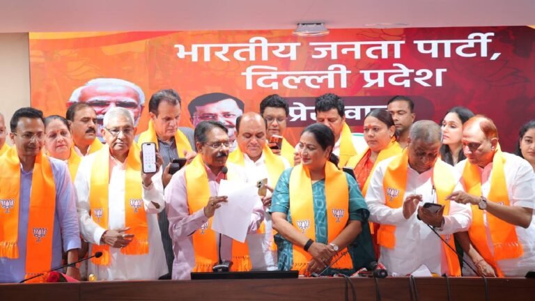 Indraprastha Vikas Party Councillors Join BJP