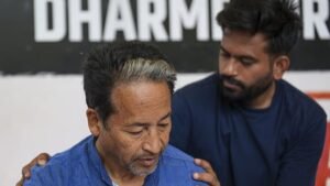 Sonam Wangchuk Jantar Mantar Parliament March